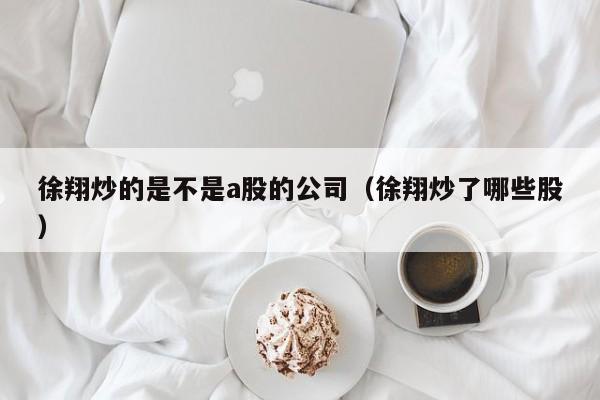 徐翔炒的是不是a股的公司（徐翔炒了哪些股）